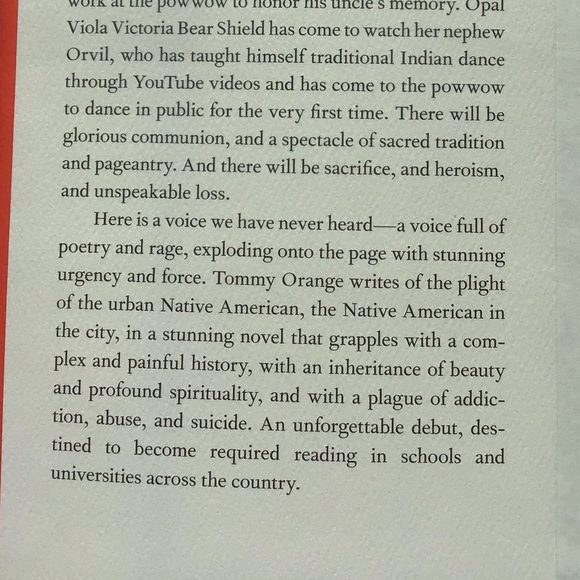 There There First Novel by Cheyenne Tommy Orange Hardcover Book - Picture 5 of 9